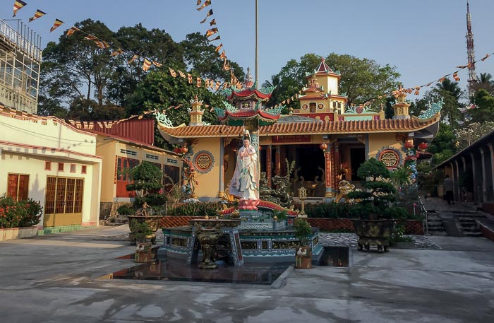 A temple on Phu Quoc Island.